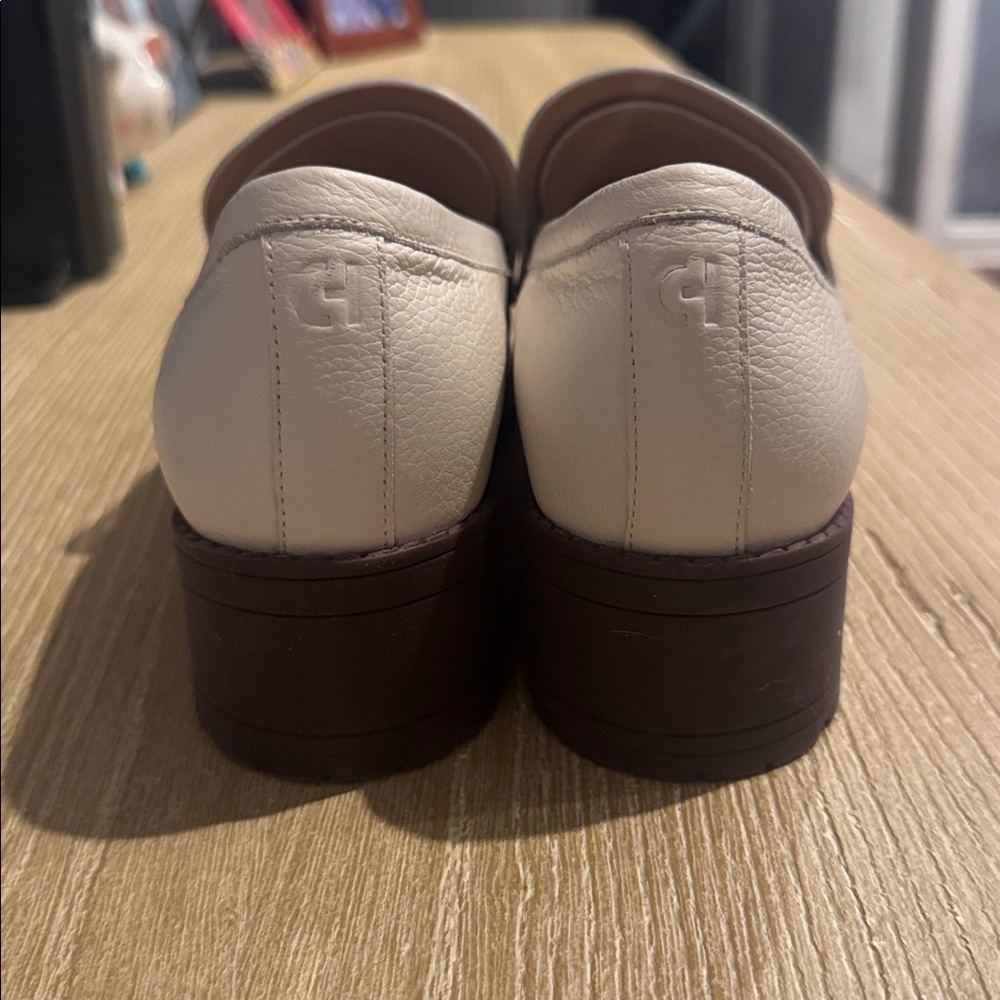 Cole Haan Cream Loafers - Picture 5 of 6